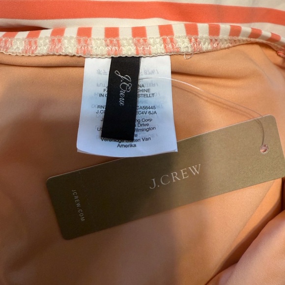 “J. CREW” Striped Ruffle Bathing Suit - Picture 15 of 16